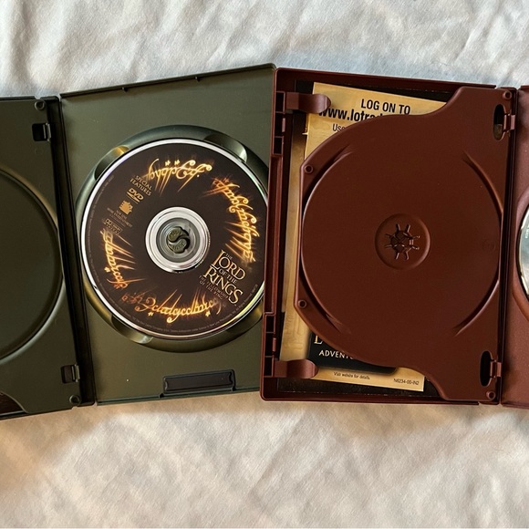 Lord of the Rings full screen DVD’s / 2 Towers & Fellowship of the Ring - Picture 4 of 5